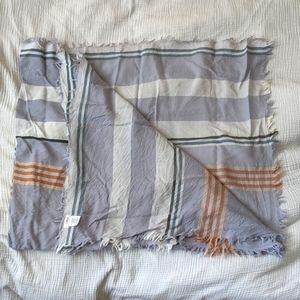 Aritzia Wilfred Mixed Stripes Blanket Scarf